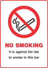 No smoking Sign